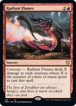 Radiant Flames (126) (Commander: Dominaria United)