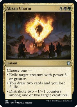 Abzan Charm (138) (Commander: Dominaria United)