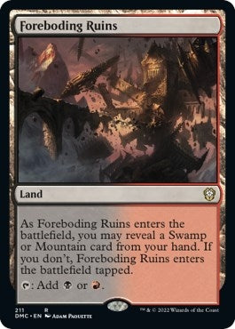 Foreboding Ruins (211) (Commander: Dominaria United)