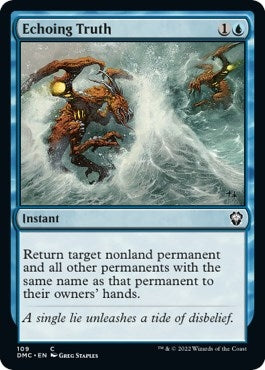 Echoing Truth (109) (Commander: Dominaria United)