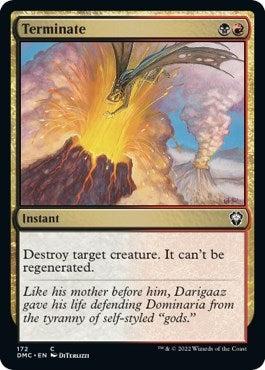 Terminate (172) (Commander: Dominaria United)