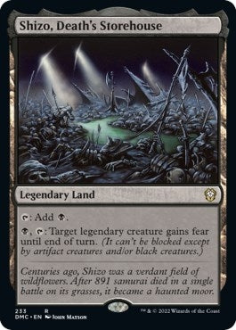 Shizo, Death's Storehouse (233) (Commander: Dominaria United)