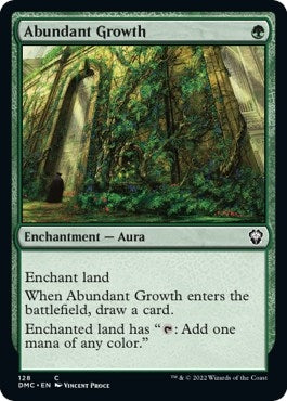 Abundant Growth (128) (Commander: Dominaria United)