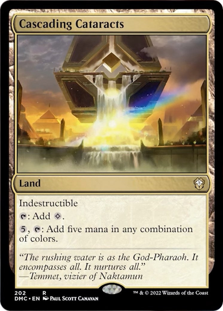 Cascading Cataracts (202) (Commander: Dominaria United)