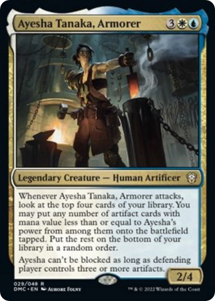 Ayesha Tanaka, Armorer (29) (Commander: Dominaria United)