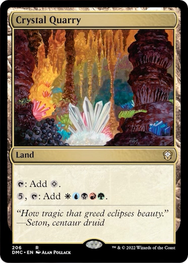 Crystal Quarry (206) (Commander: Dominaria United)