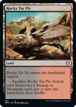 Rocky Tar Pit (228) (Commander: Dominaria United)