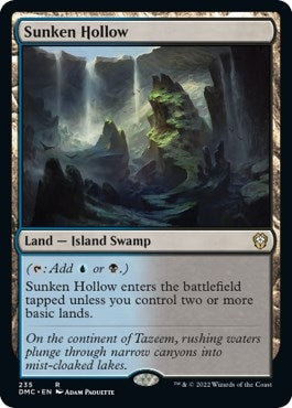 Sunken Hollow (235) (Commander: Dominaria United)