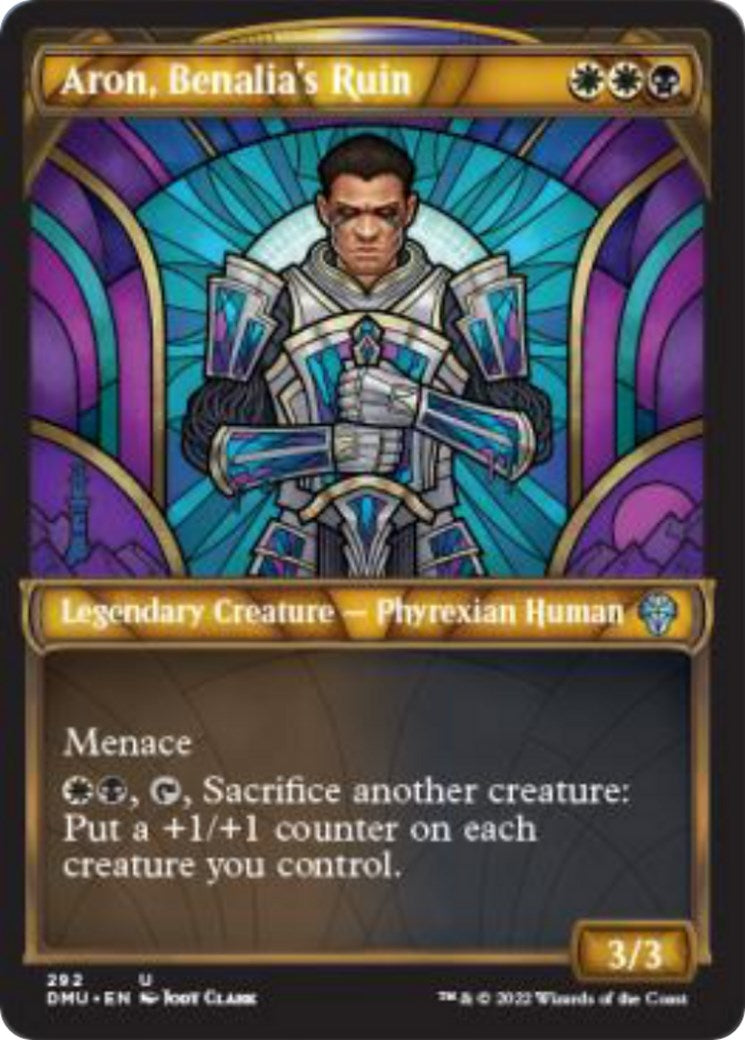 Aron, Benalia's Ruin (Showcase) (292) (Dominaria United)