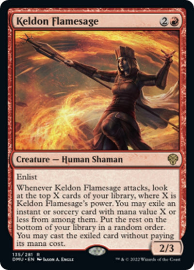 Keldon Flamesage (135) (Dominaria United)