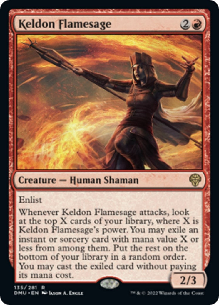 Keldon Flamesage (135) (Dominaria United)