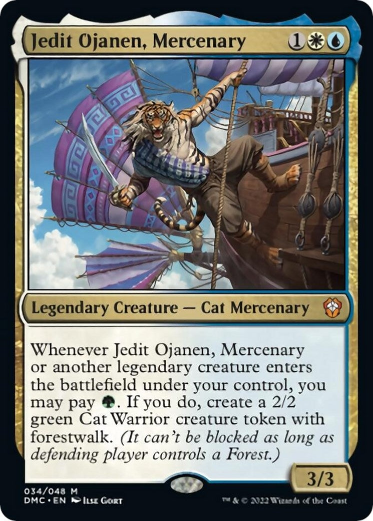 Jedit Ojanen, Mercenary (34) (Commander: Dominaria United)