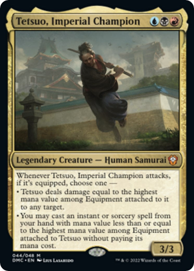 Tetsuo, Imperial Champion (44) (Commander: Dominaria United)