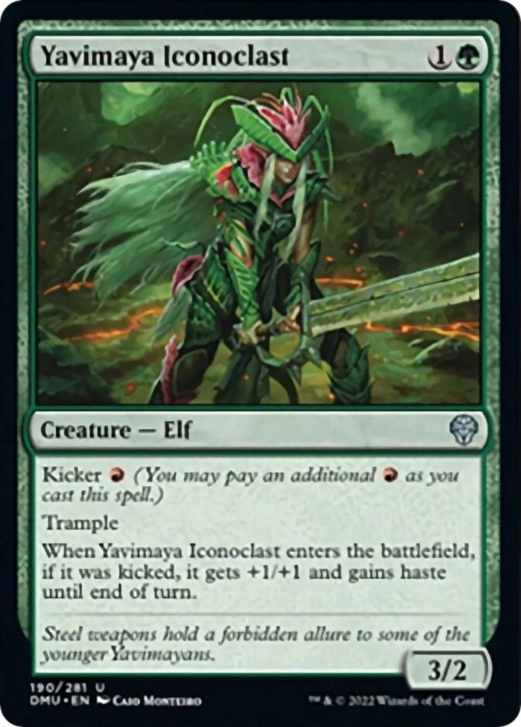 Yavimaya Iconoclast (190) (Dominaria United)