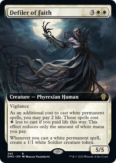Defiler of Faith (Extended Art) (385) (Dominaria United)
