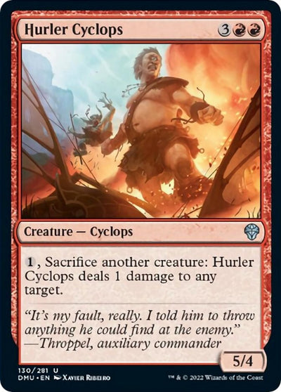 Hurler Cyclops (130) (Dominaria United)