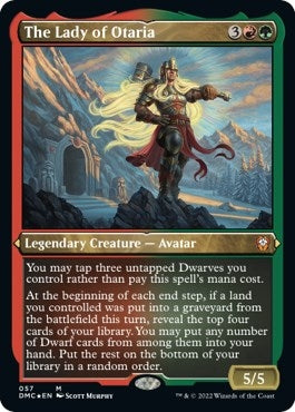 The Lady of Otaria (Foil Etched) (57) (Commander: Dominaria United)