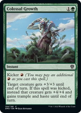 Colossal Growth (158) (Dominaria United)