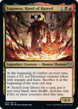 Lagomos, Hand of Hatred (205) (Dominaria United)