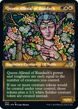 Queen Allenal of Ruadach (Textured Foil) (350) (Dominaria United)