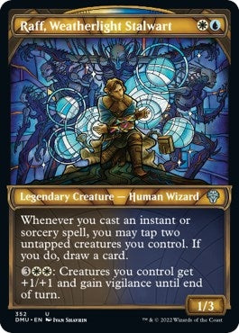 Raff, Weatherlight Stalwart (Textured Foil) (352) (Dominaria United)