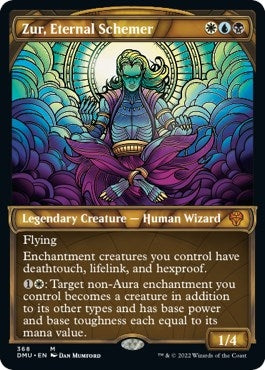 Zur, Eternal Schemer (Textured Foil) (368) (Dominaria United)