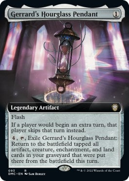 Gerrard's Hourglass Pendant (Extended Art) (93) (Commander: Dominaria United)