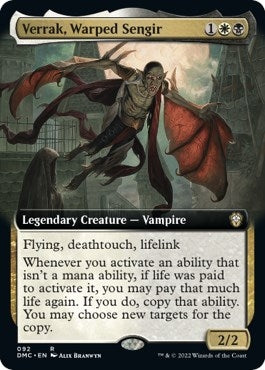Verrak, Warped Sengir (Extended Art) (92)