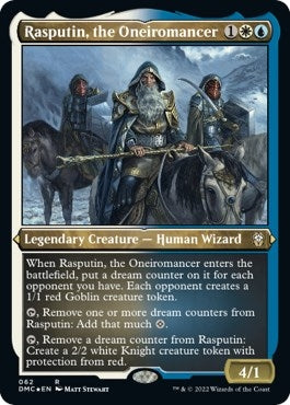 Rasputin, the Oneiromancer (Foil Etched) (62) (Commander: Dominaria United)