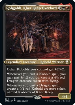 Rohgahh, Kher Keep Overlord (Foil Etched) (63) (Commander: Dominaria United)