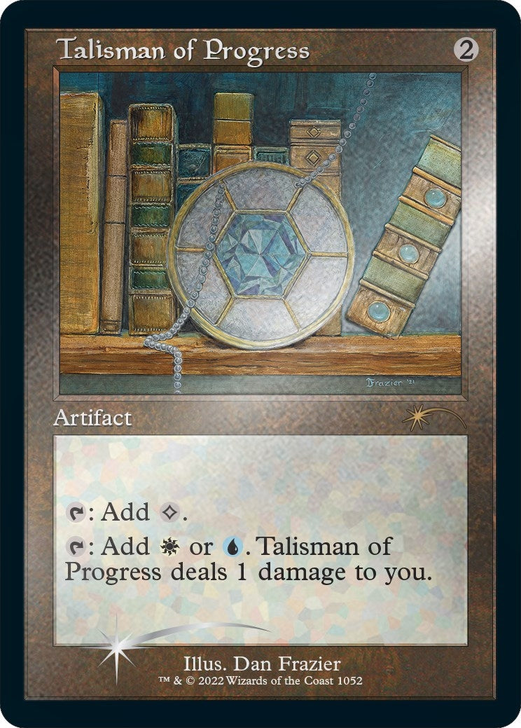 Talisman of Progress (Retro Frame) (Foil Etched) (1052) (Secret Lair Drop Series)