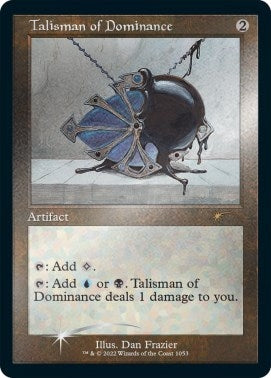 Talisman of Dominance (Retro Frame) (Foil Etched) (1053) (Secret Lair Drop Series)