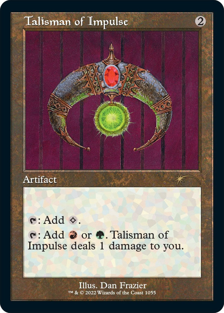 Talisman of Impulse (Retro Frame) (1055) (Secret Lair Drop Series)