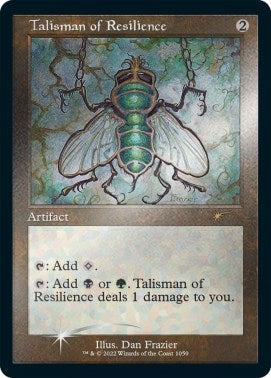 Talisman of Resilience (Retro Frame) (Foil Etched) (1059) (Secret Lair Drop Series)