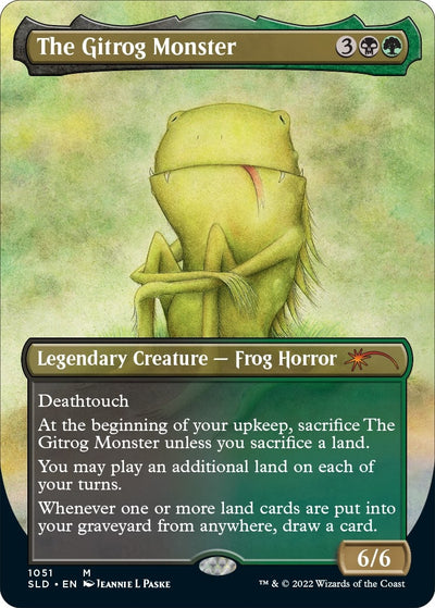 The Gitrog Monster (Borderless) (1051) (Secret Lair Drop Series)