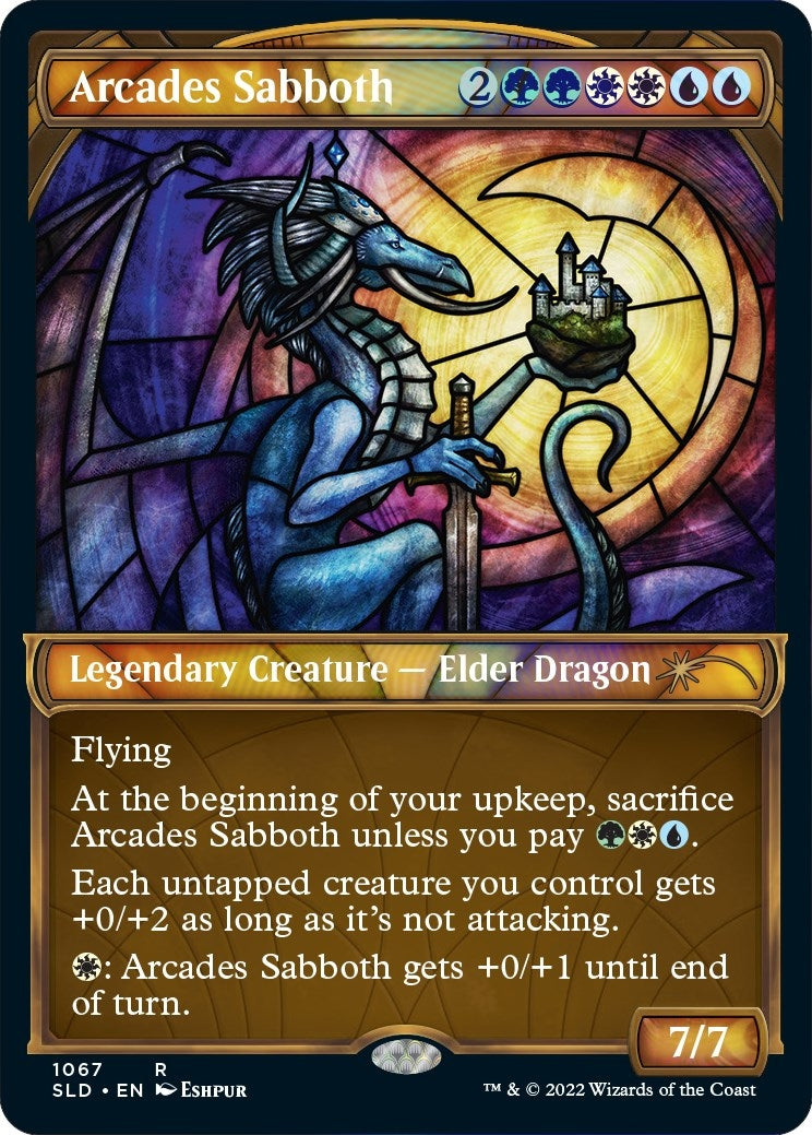 Arcades Sabboth (Stained Glass) (Textured Foil) (1067) (Secret Lair Drop Series)