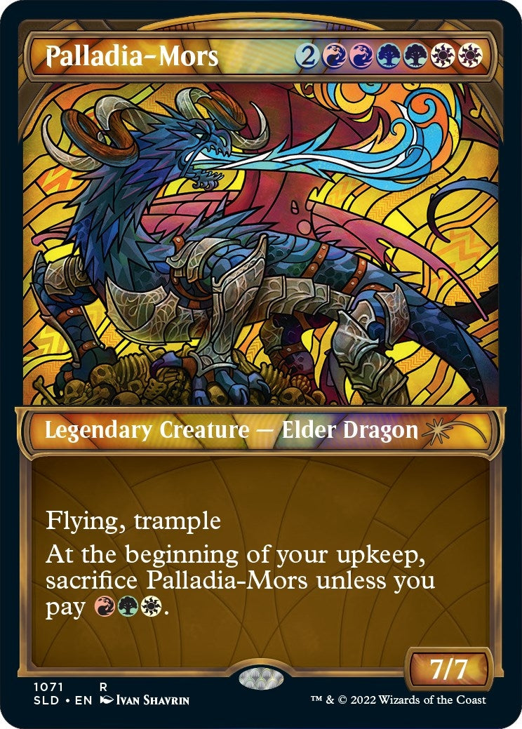 Palladia-Mors (Stained Glass) (Textured Foil) (1071) (Secret Lair Drop Series)