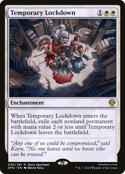 Temporary Lockdown (36) (Dominaria United)