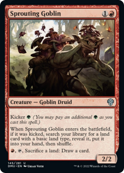 Sprouting Goblin (145) (Dominaria United)