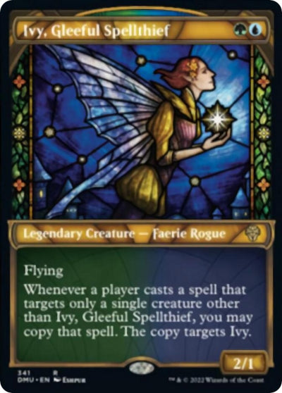 Ivy, Gleeful Spellthief (Textured Foil) (341) (Dominaria United)