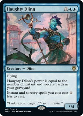 Haughty Djinn (52) (Dominaria United)