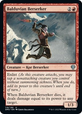 Balduvian Berserker (116) (Dominaria United)