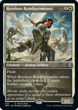 Resolute Reinforcements (430) (Promo Pack: Dominaria United)
