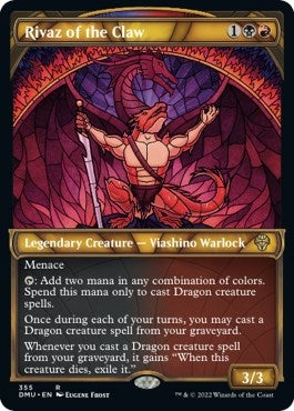 Rivaz of the Claw (Textured Foil) (355) (Dominaria United)