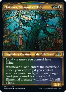 Tatyova, Steward of Tides (Textured Foil) (362) (Dominaria United)