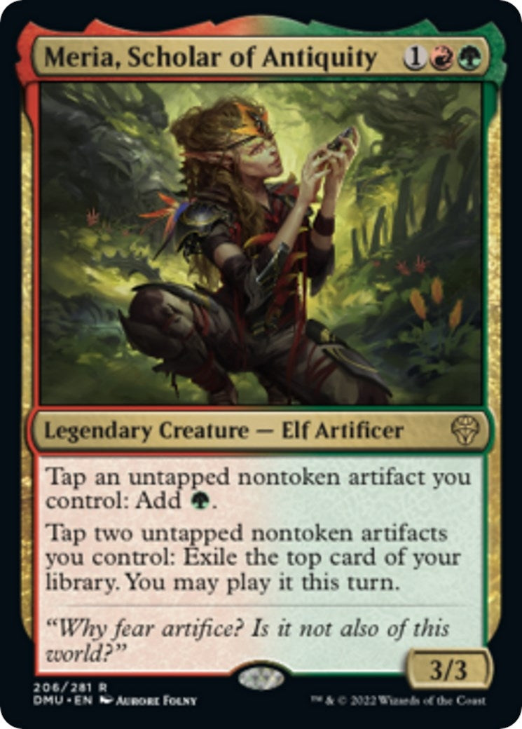 Meria, Scholar of Antiquity (206) (Dominaria United)
