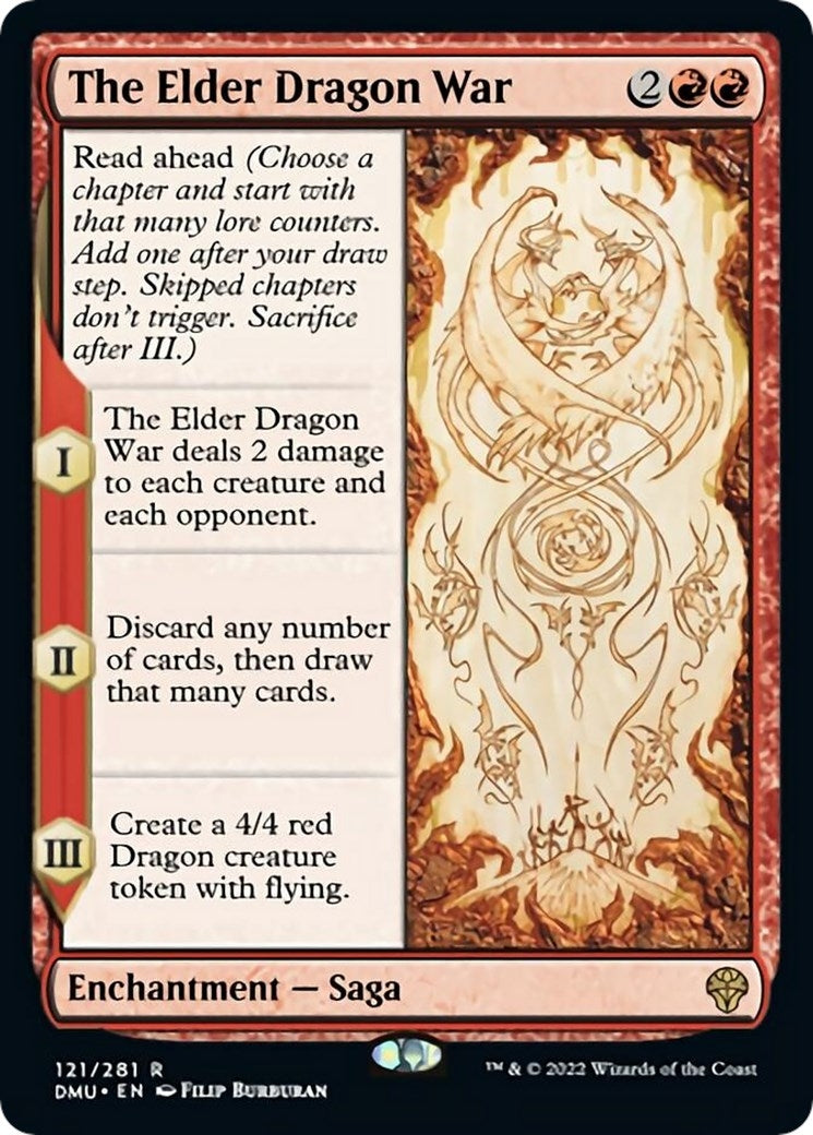 The Elder Dragon War (121) (Dominaria United)