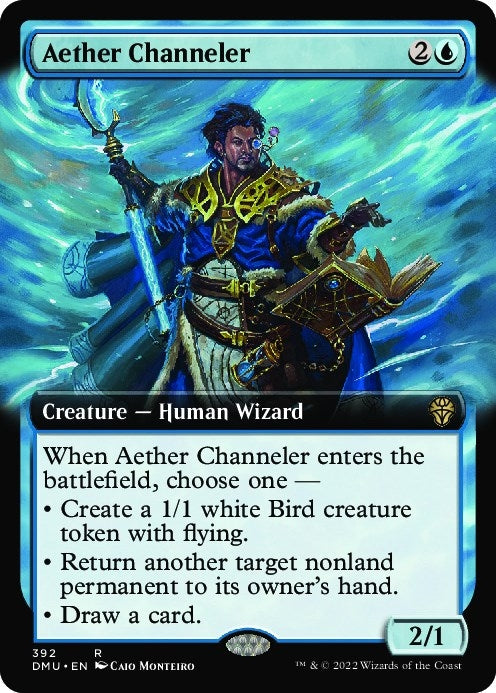 Aether Channeler (Extended Art) (392) (Dominaria United)