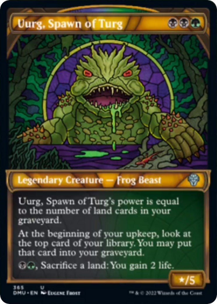 Uurg, Spawn of Turg (Textured Foil) (365) (Dominaria United)