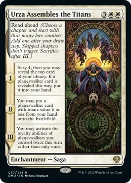 Urza Assembles the Titans (37) (Dominaria United)